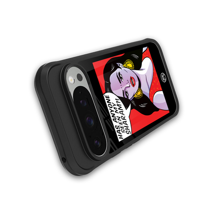 has anyone seen my sharam back phone cover | glass case for google pixel 9 pro