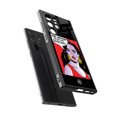 has anyone seen my sharam back phone cover | glass case for samsung galaxy s24 ultra