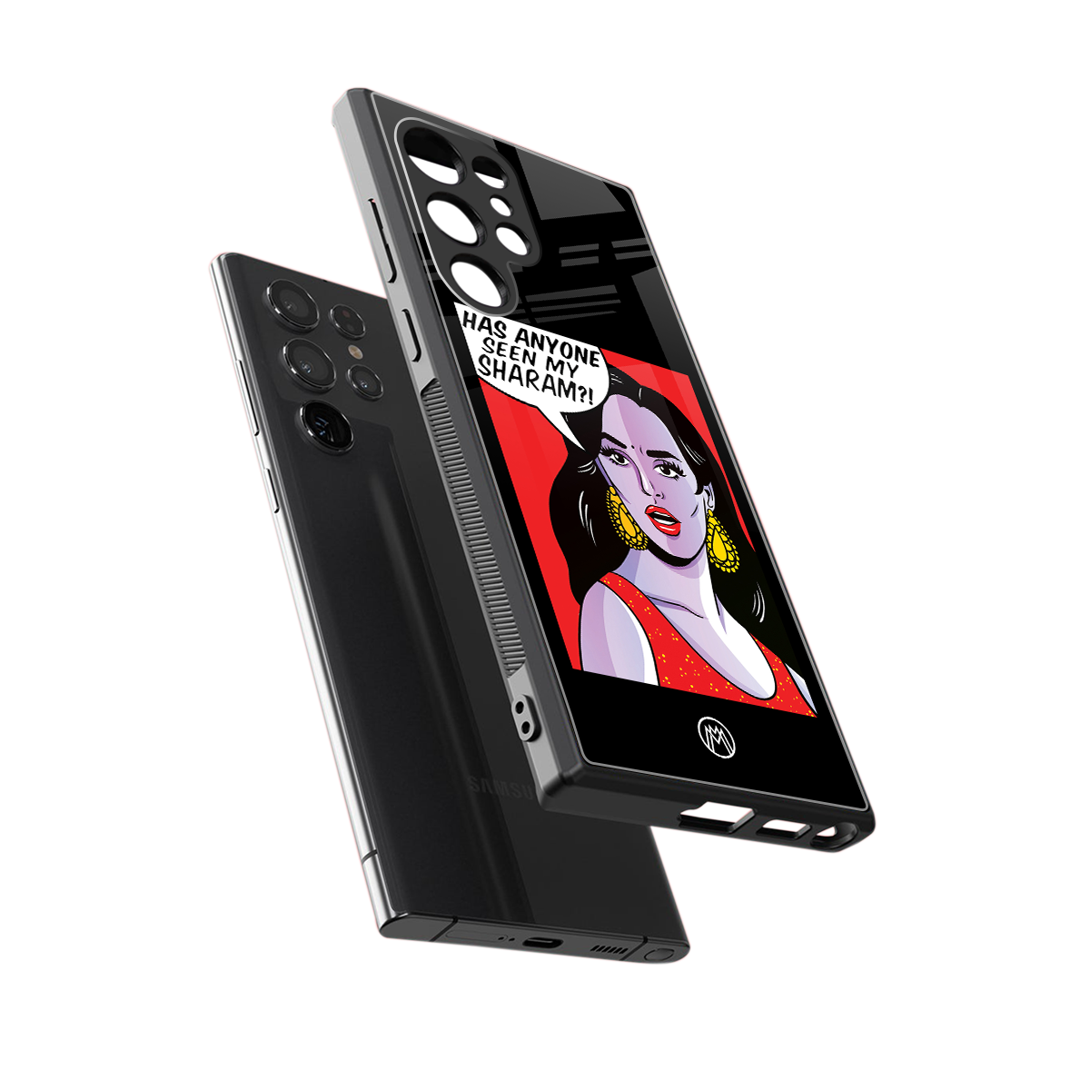 has anyone seen my sharam back phone cover | glass case for samsung galaxy s23 ultra
