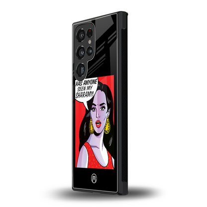 has anyone seen my sharam back phone cover | glass case for samsung galaxy s23 ultra