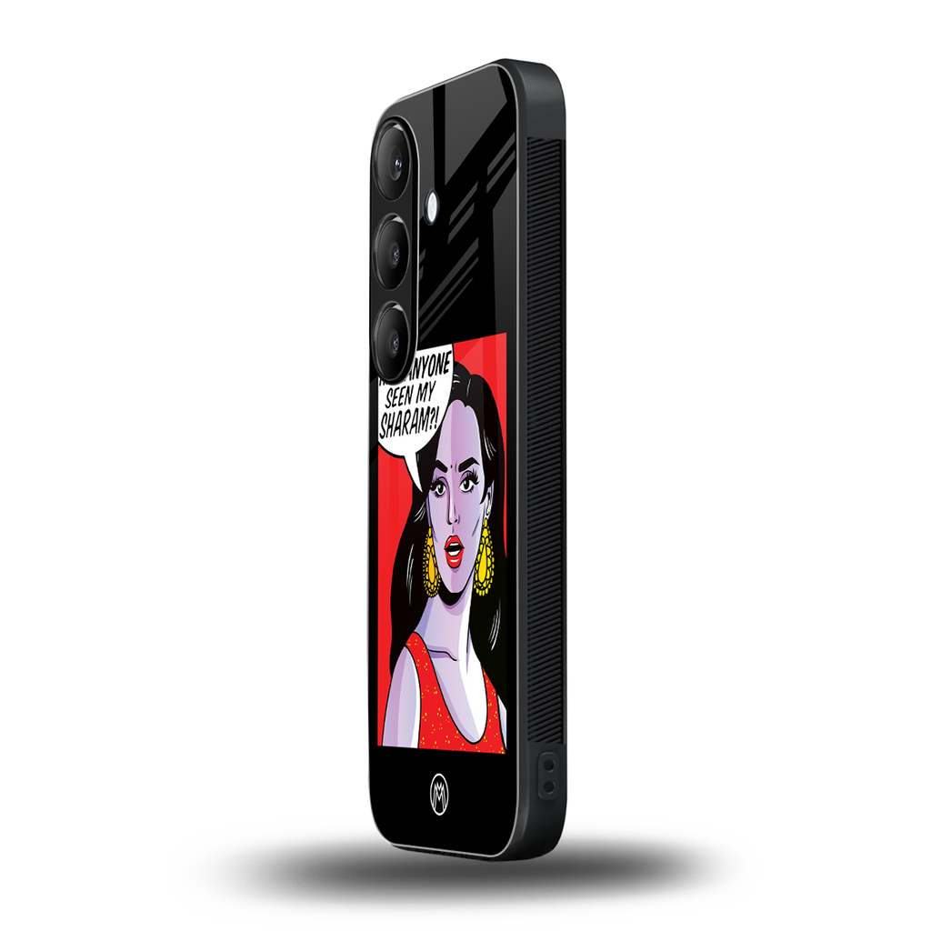 has anyone seen my sharam back phone cover | glass case for samsung galaxy s24 plus