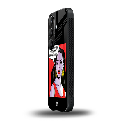 has anyone seen my sharam back phone cover | glass case for samsung galaxy s23 plus