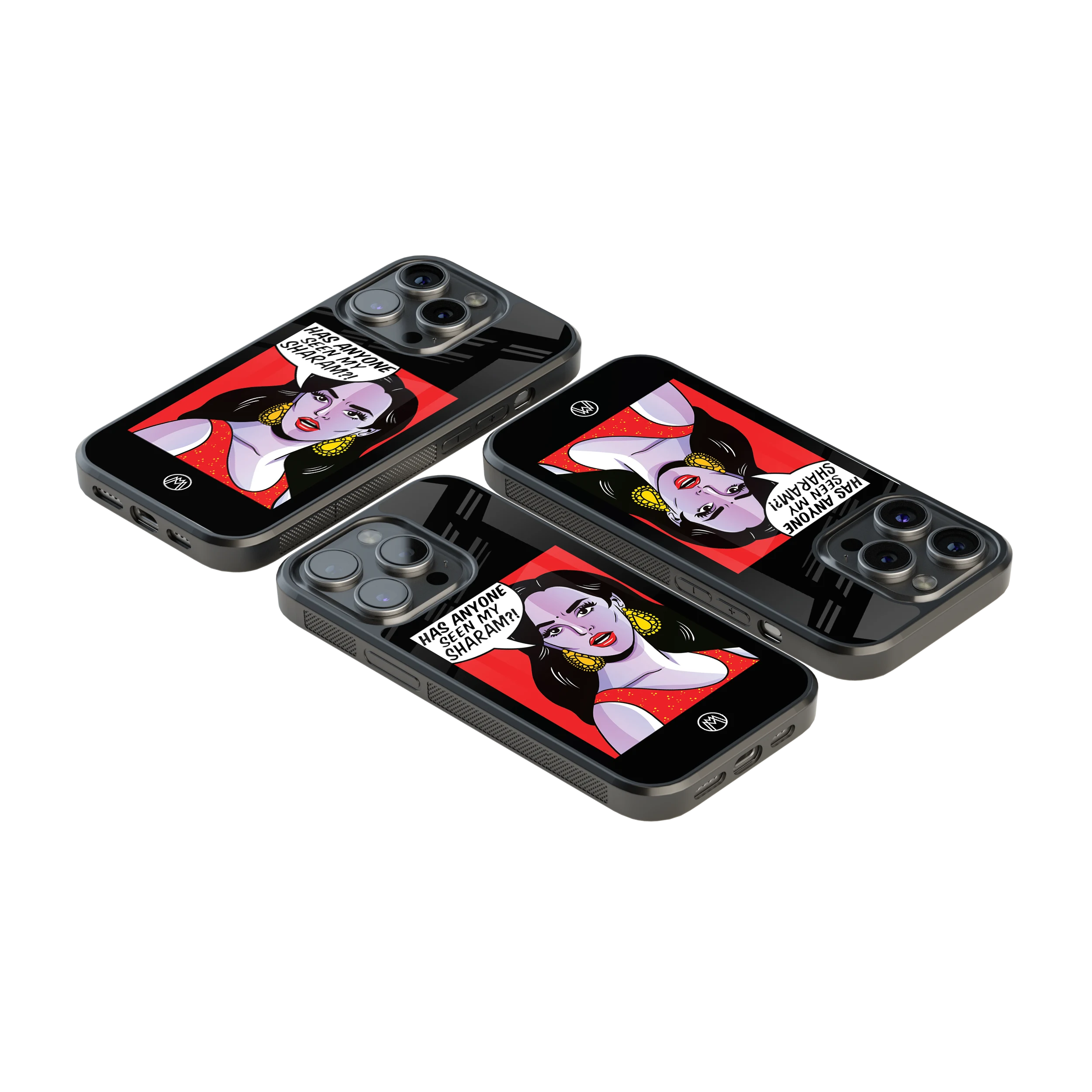 Luxury Glass Back Mobile Cover for iPhone, Samsung Galaxy, OnePlus, Pixel, Redmi & More