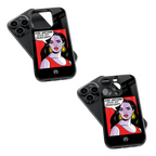 Trendy Glass Back Mobile Case for iPhone, Samsung, Redmi, OnePlus, Google Pixel, Motorola