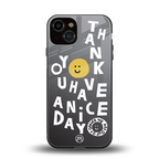 have a nice day back phone cover | glass case for iphone 13
