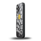 have a nice day back phone cover | glass case for iphone 16 plus