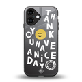 have a nice day back phone cover | glass case for iphone 16