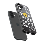 have a nice day back phone cover | glass case for iphone 16