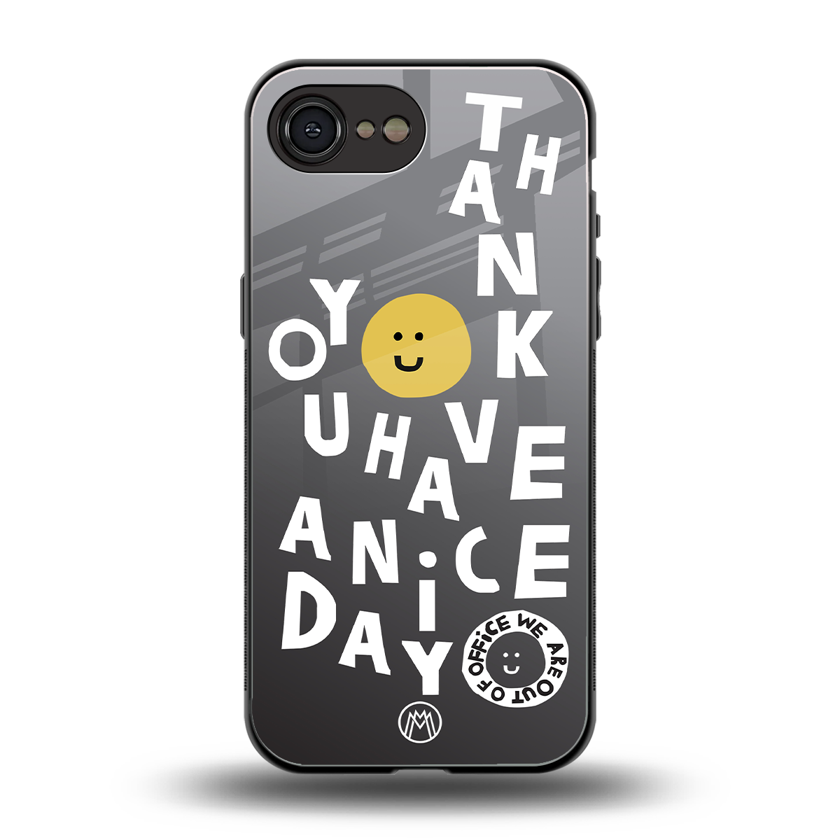 have a nice day back phone cover | glass case for iphone 16e
