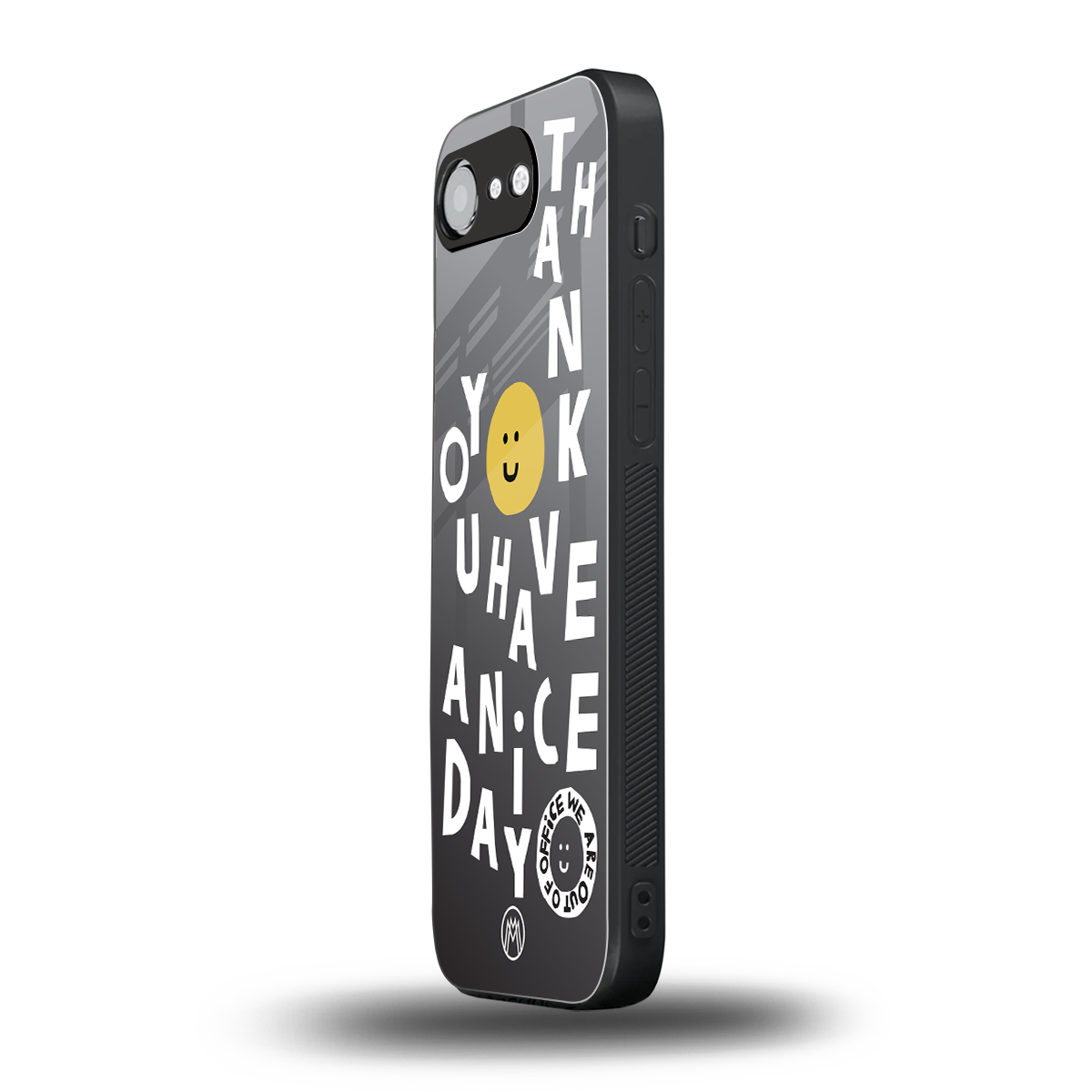 have a nice day back phone cover | glass case for iphone 16e