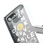 have a nice day back phone cover | glass case for iphone 16e