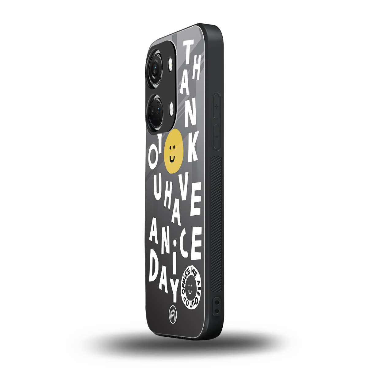 have a nice day back phone cover | glass case for oneplus nord 3