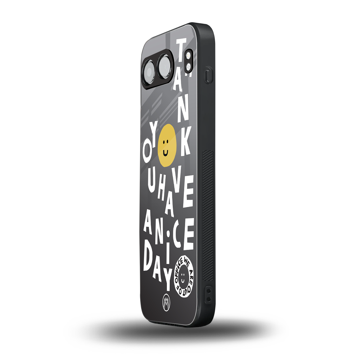 have a nice day back phone cover | glass case for oneplus nord 4