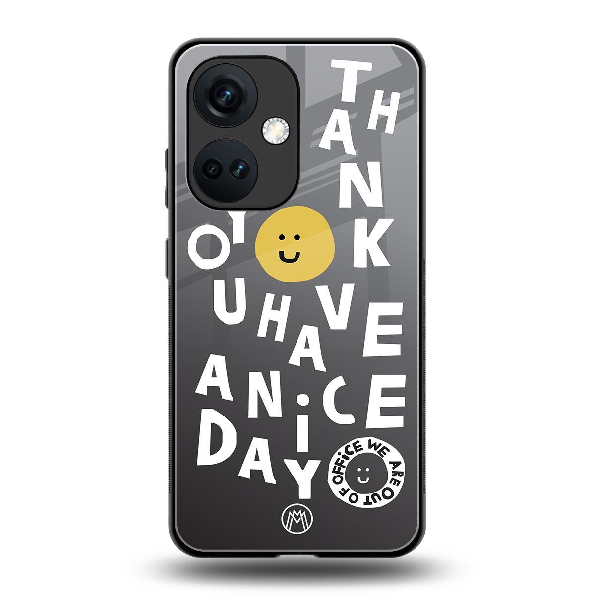 have a nice day back phone cover | glass case for oneplus nord ce 3