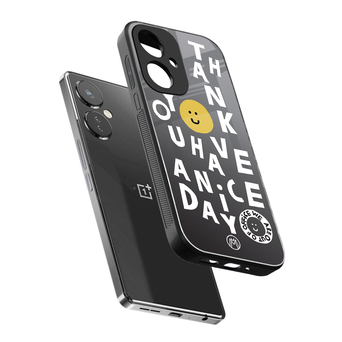 have a nice day back phone cover | glass case for oneplus nord ce 3