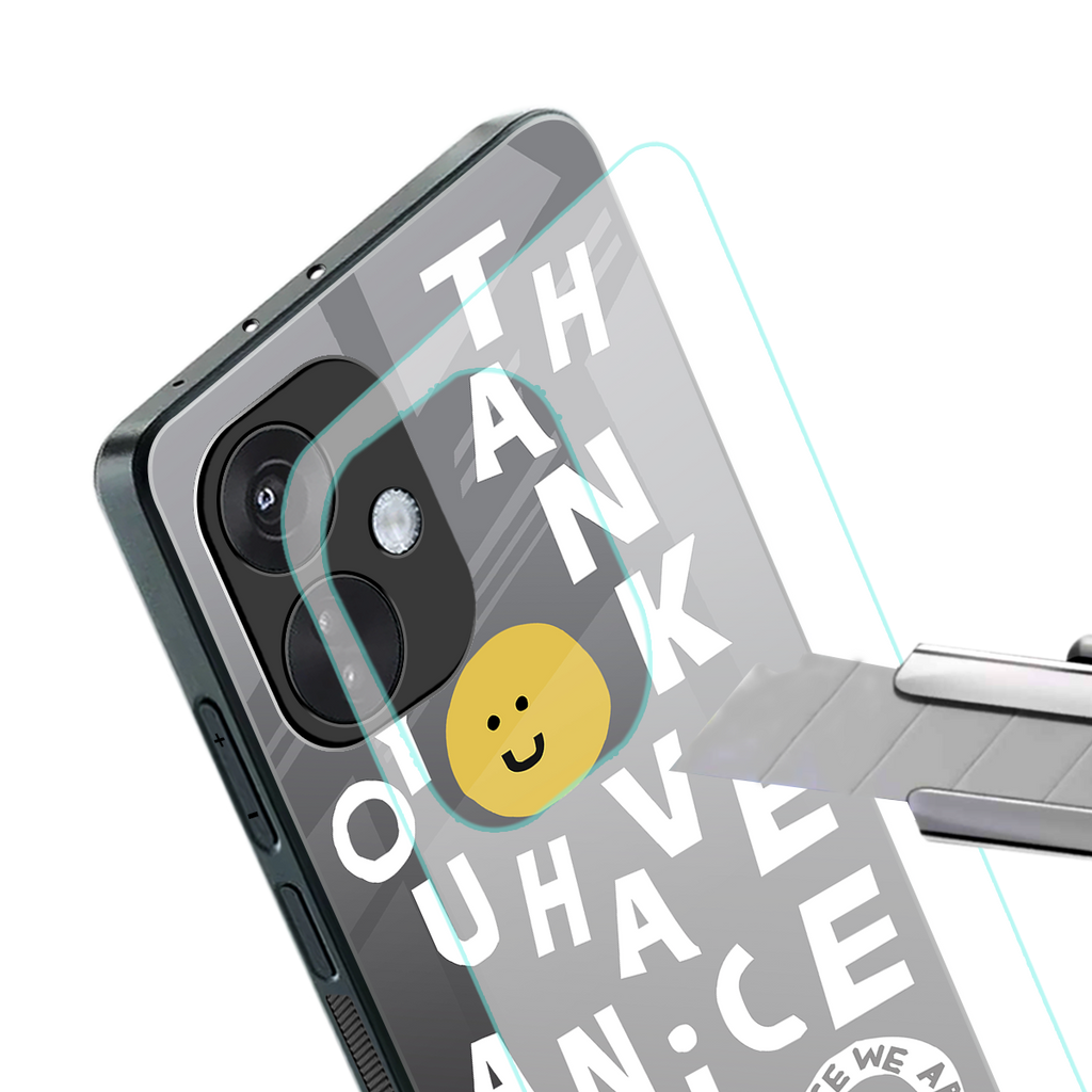 have a nice day back phone cover | glass case for oneplus nord ce 3