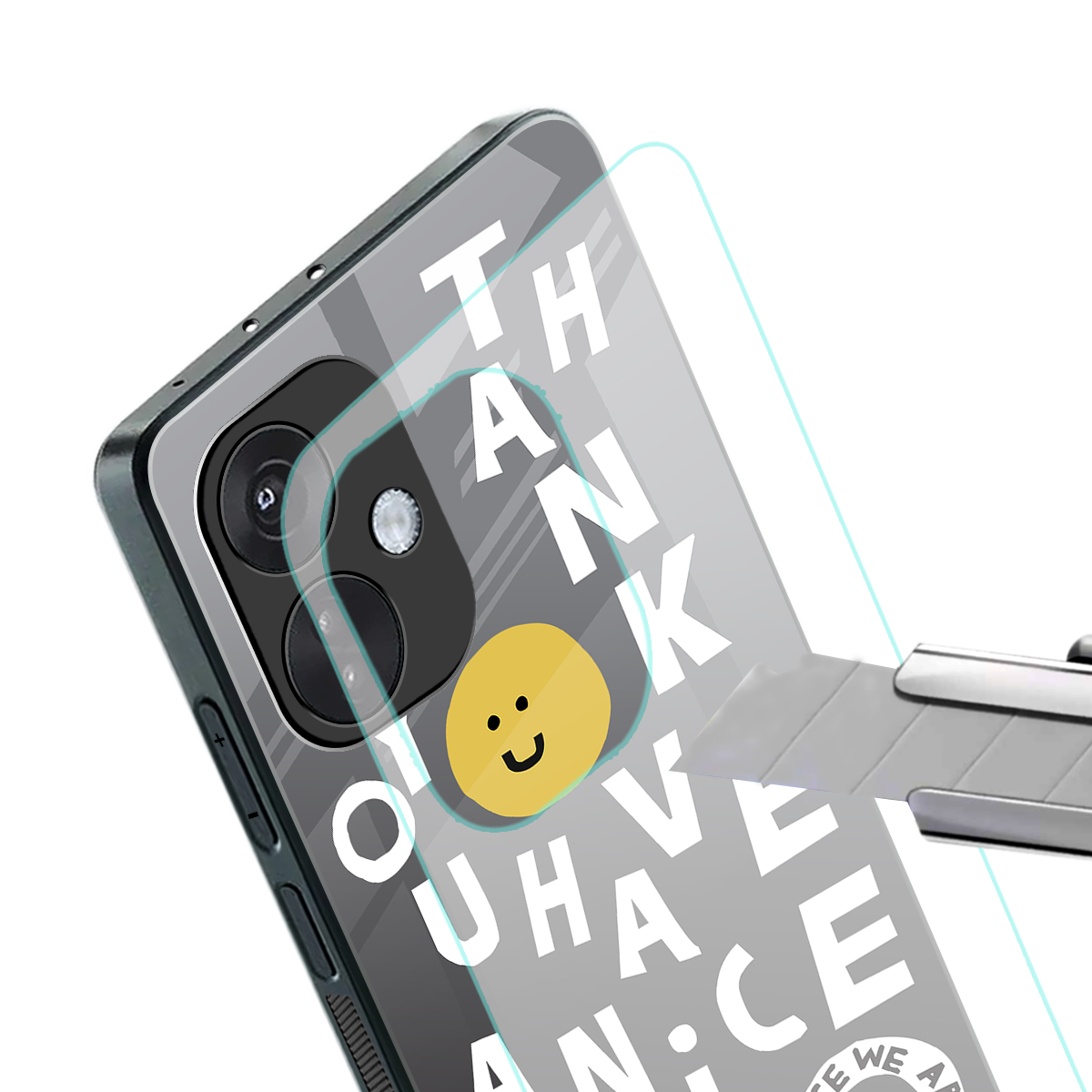 have a nice day back phone cover | glass case for oneplus nord ce 3
