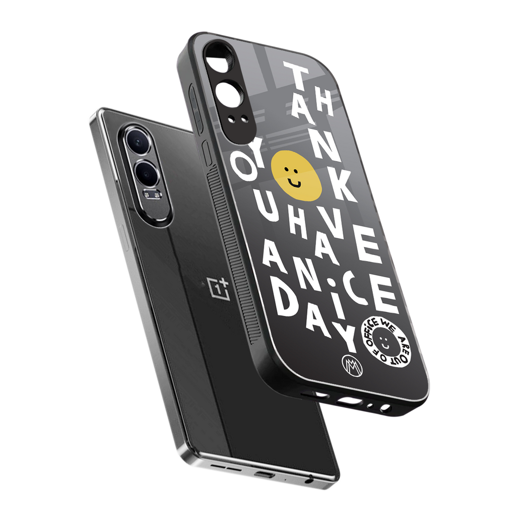 have a nice day back phone cover | glass case for oneplus nord ce 4 lite
