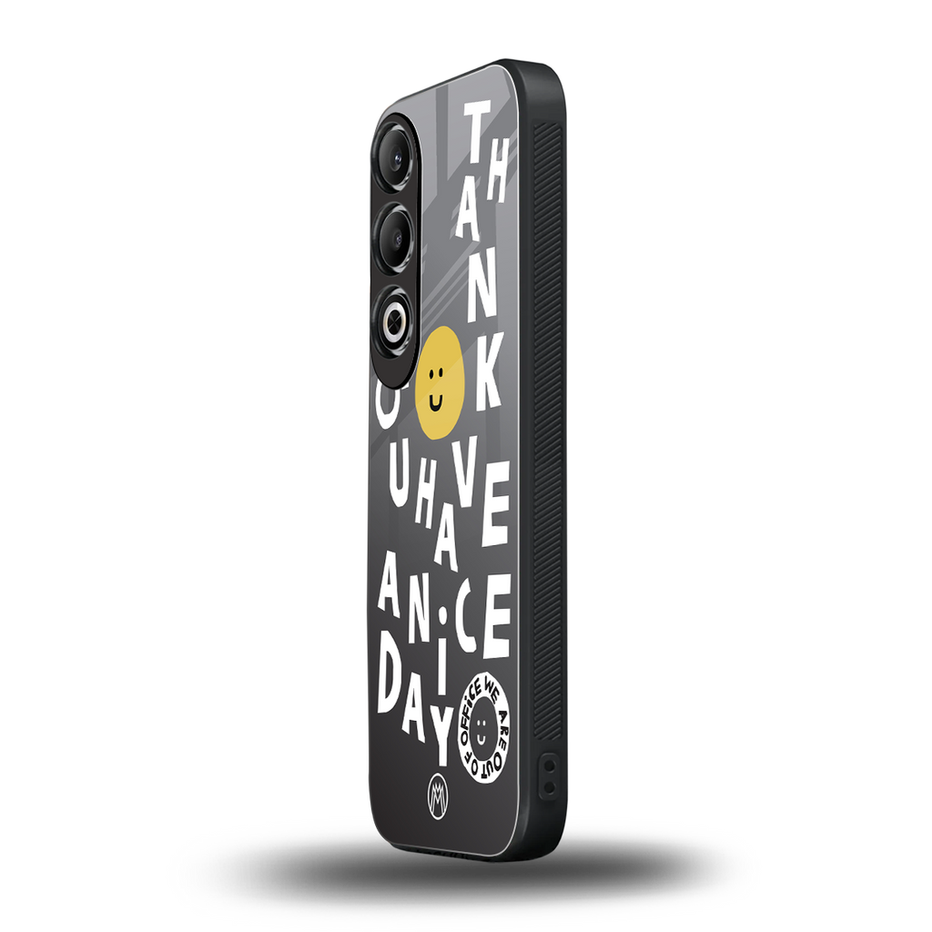 have a nice day back phone cover | glass case for oneplus nord ce 4