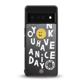 have a nice day back phone cover | glass case for google pixel 6 pro