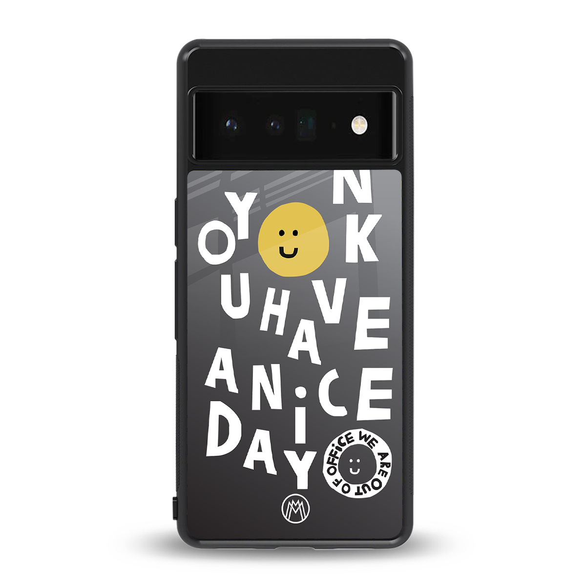 have a nice day back phone cover | glass case for google pixel 6 pro