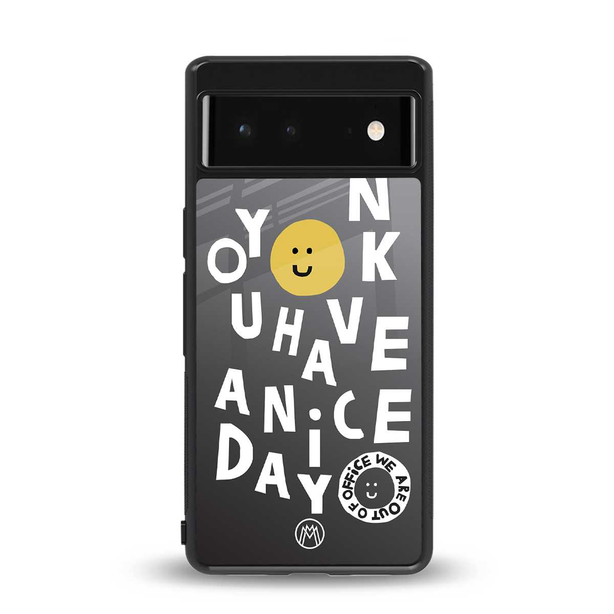 have a nice day back phone cover | glass case for google pixel 6