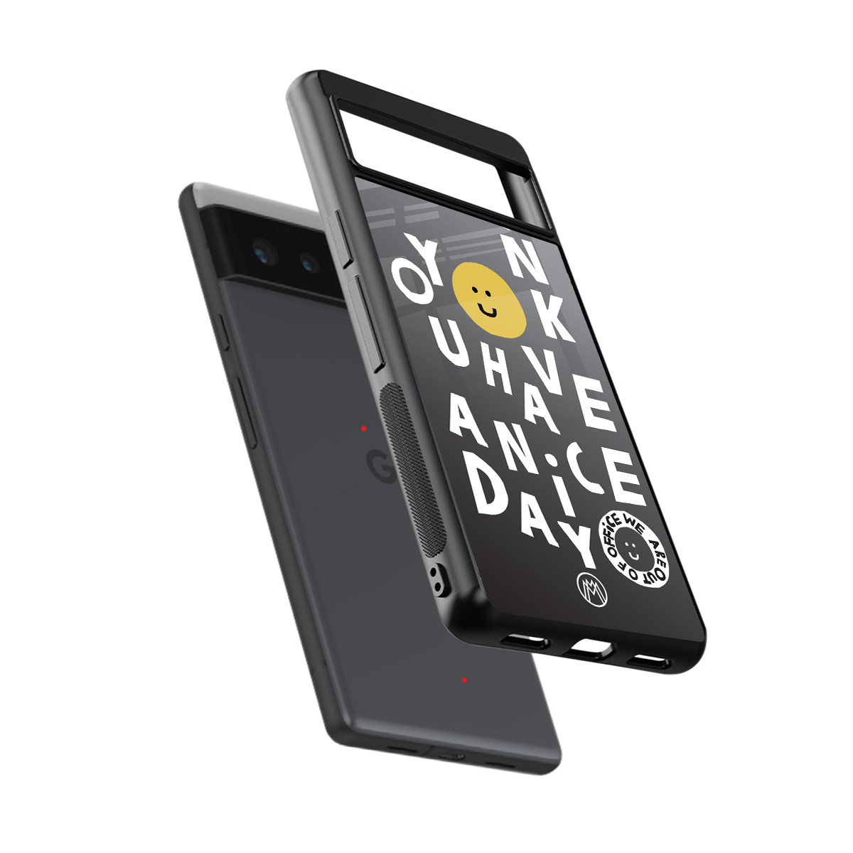 have a nice day back phone cover | glass case for google pixel 6