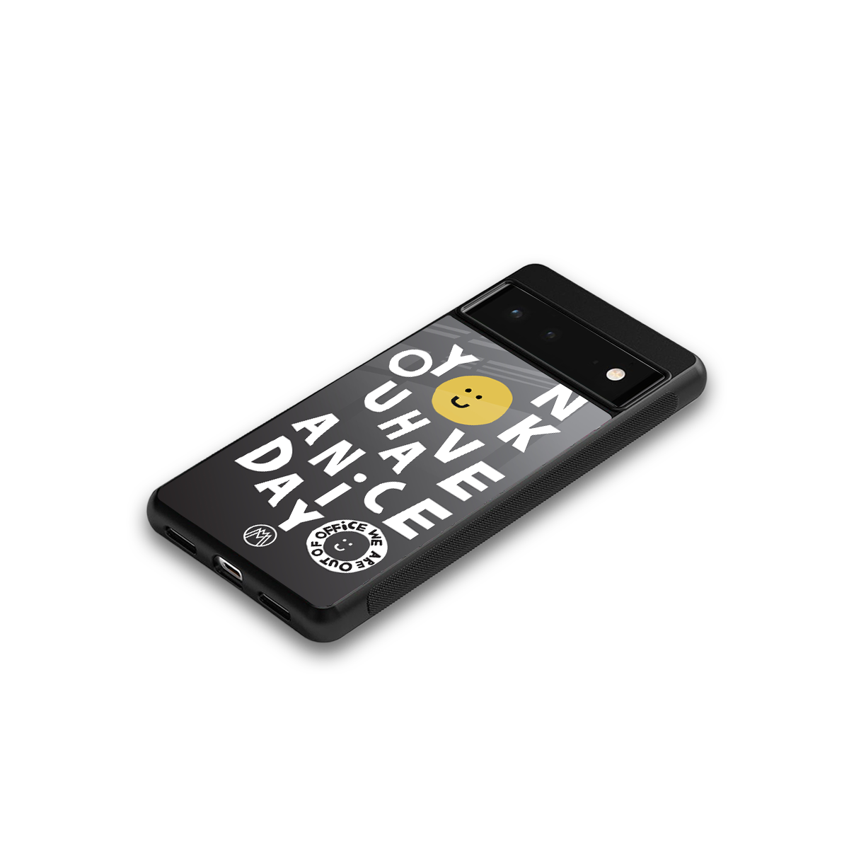 have a nice day back phone cover | glass case for google pixel 6