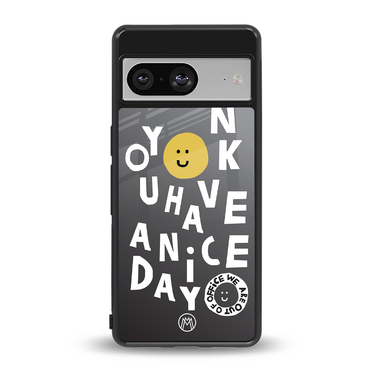 have a nice day back phone cover | glass case for Google Pixel 8