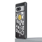 have a nice day back phone cover | glass case for Google Pixel 8
