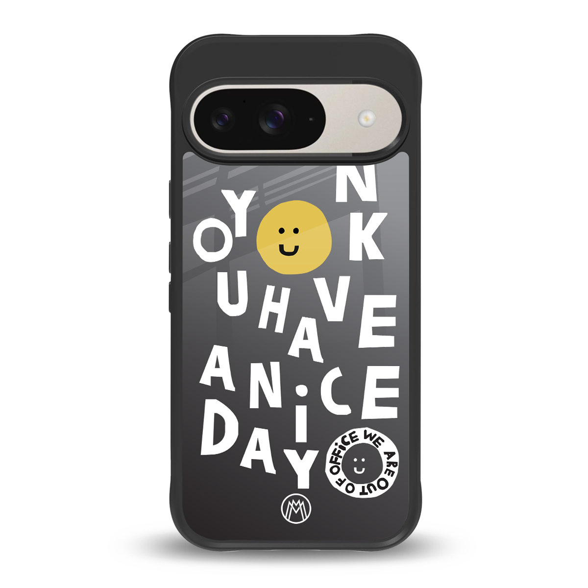 have a nice day back phone cover | glass case for google pixel 9