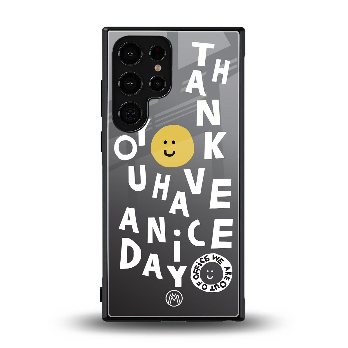 have a nice day back phone cover | glass case for samsung galaxy s23 ultra