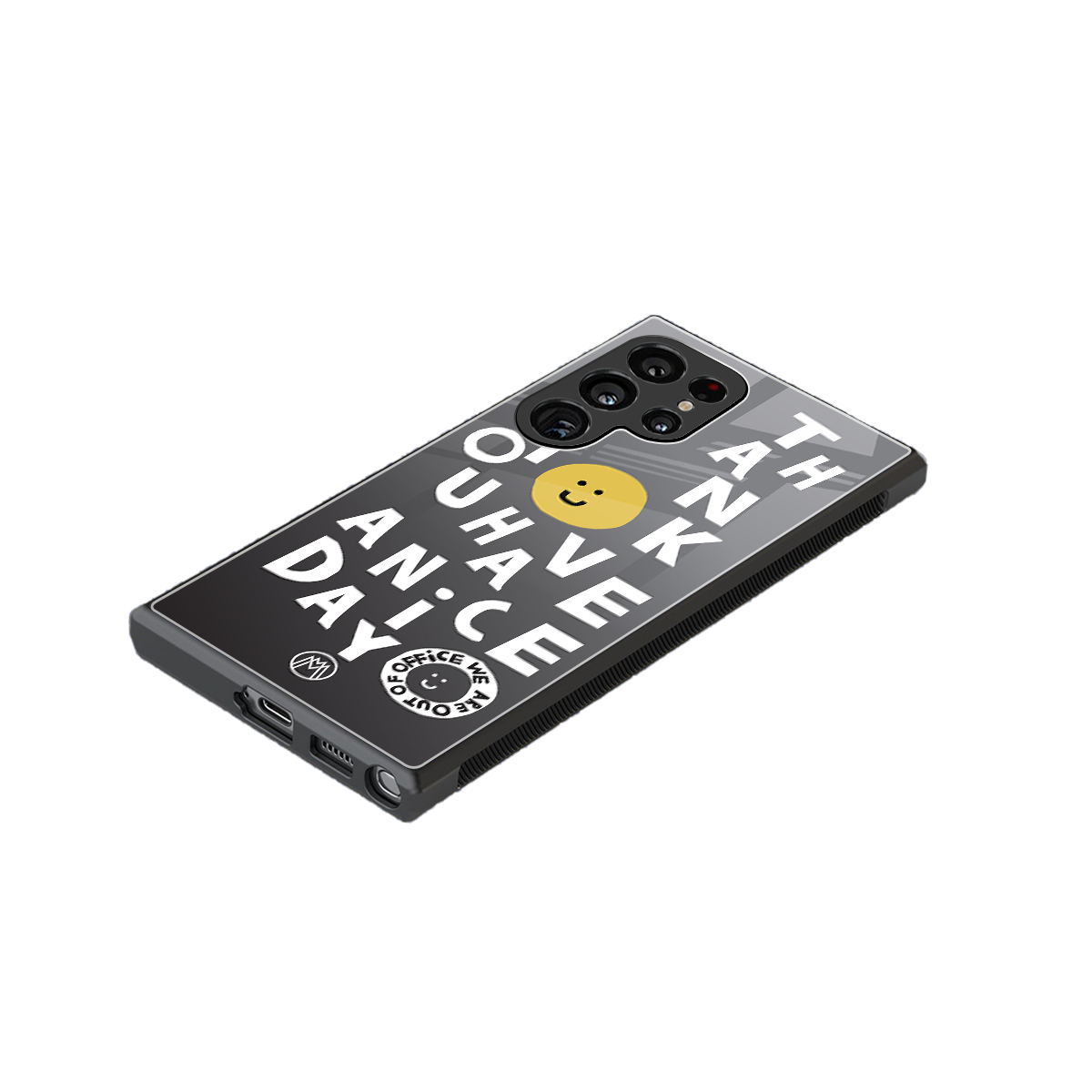 have a nice day back phone cover | glass case for samsung galaxy s23 ultra