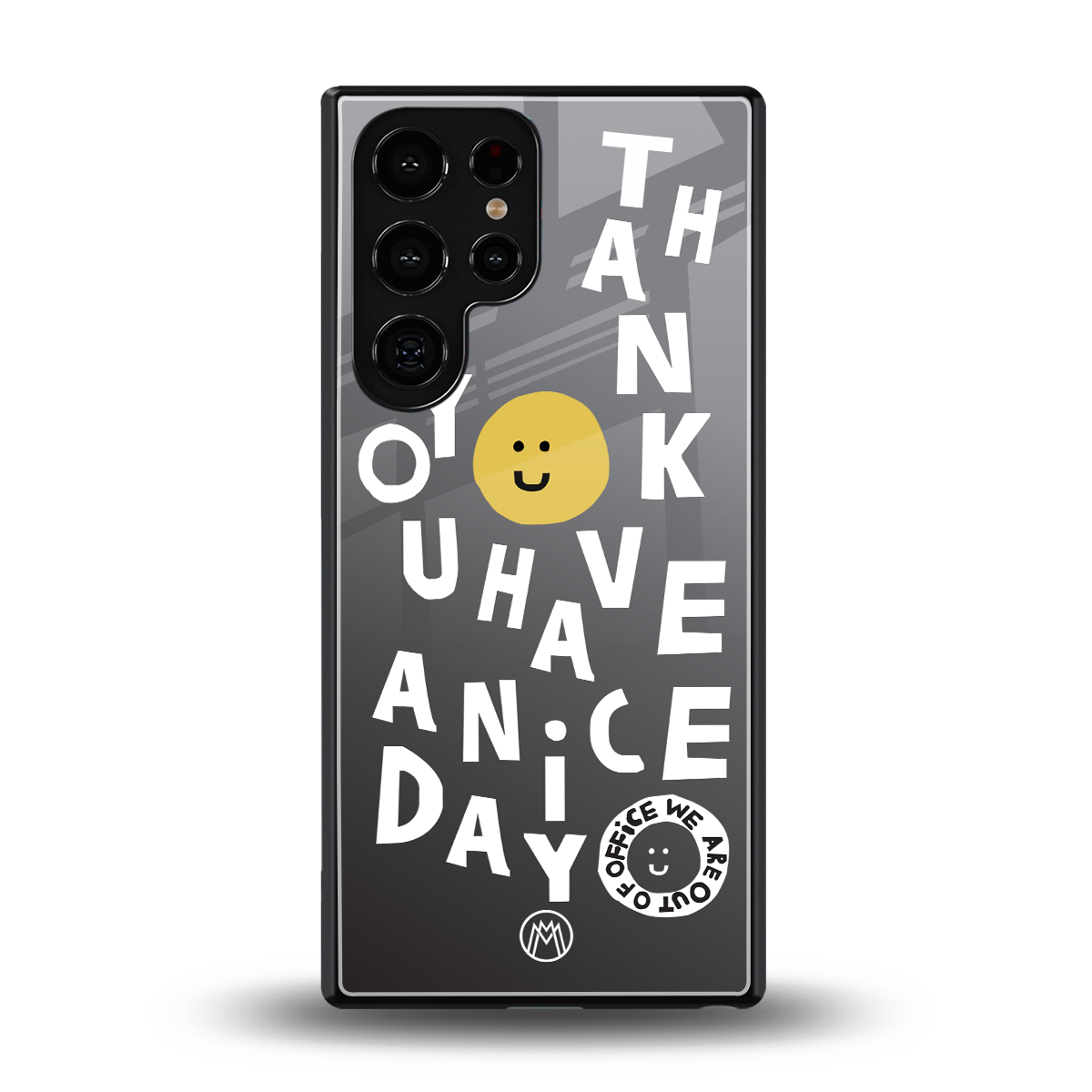 have a nice day back phone cover | glass case for samsung galaxy s25 ultra