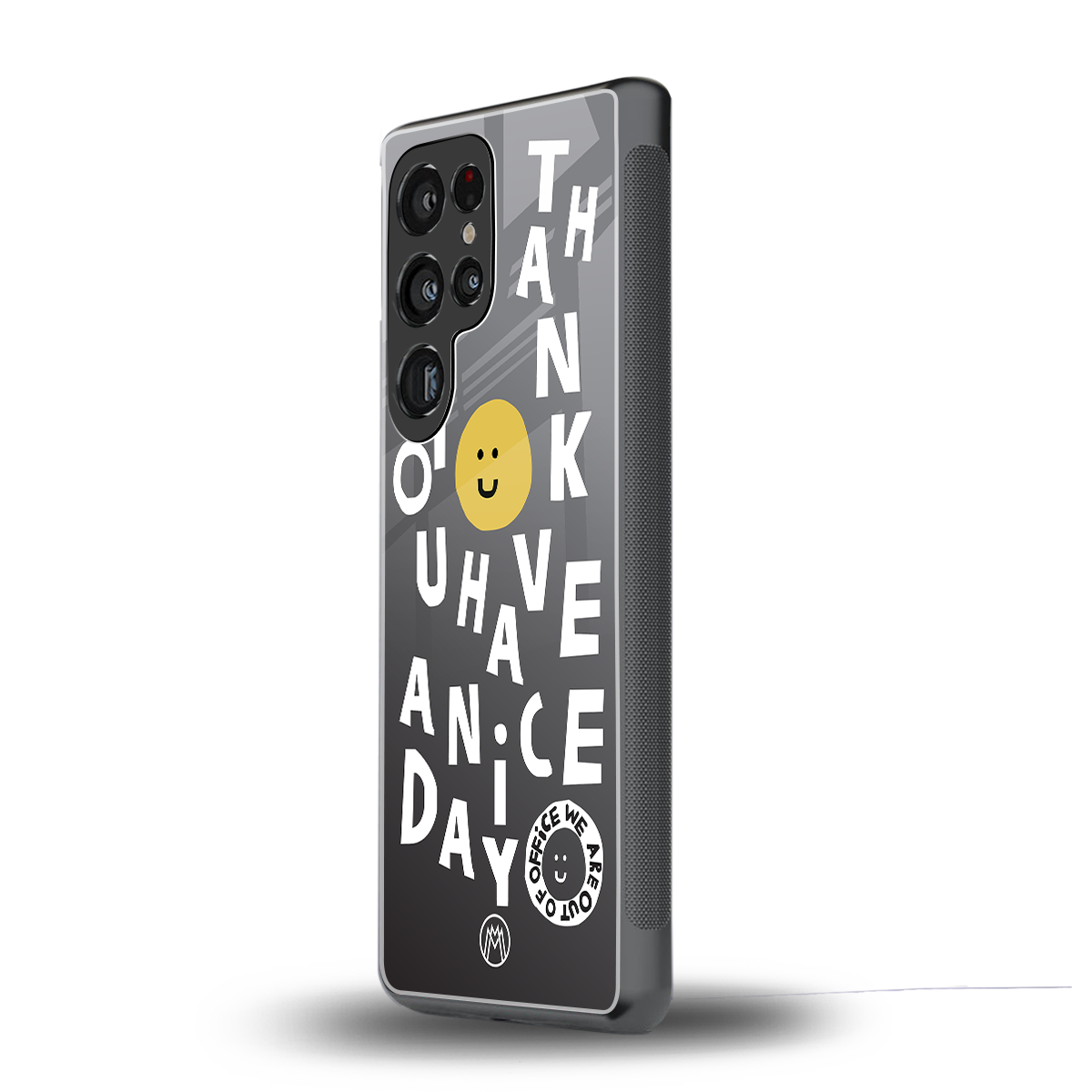 have a nice day back phone cover | glass case for samsung galaxy s25 ultra
