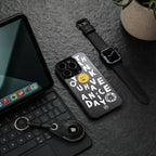 have a nice day back phone cover | glass case for iphone 15 plus