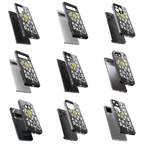 Durable Glass Back Mobile Case for iPhone, Samsung, OnePlus, Google Pixel, Redmi, Vivo, Oppo