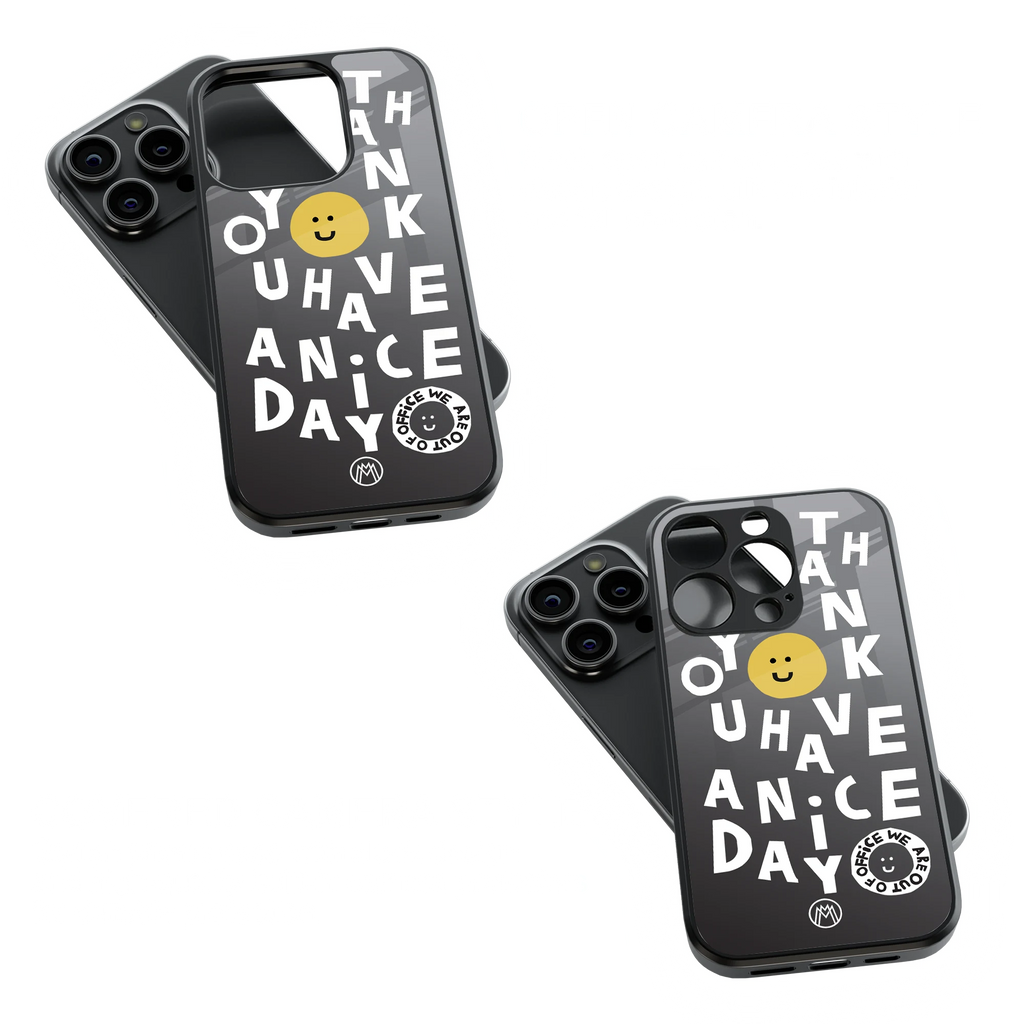 Trendy Glass Back Mobile Case for iPhone, Samsung, Redmi, OnePlus, Google Pixel, Motorola