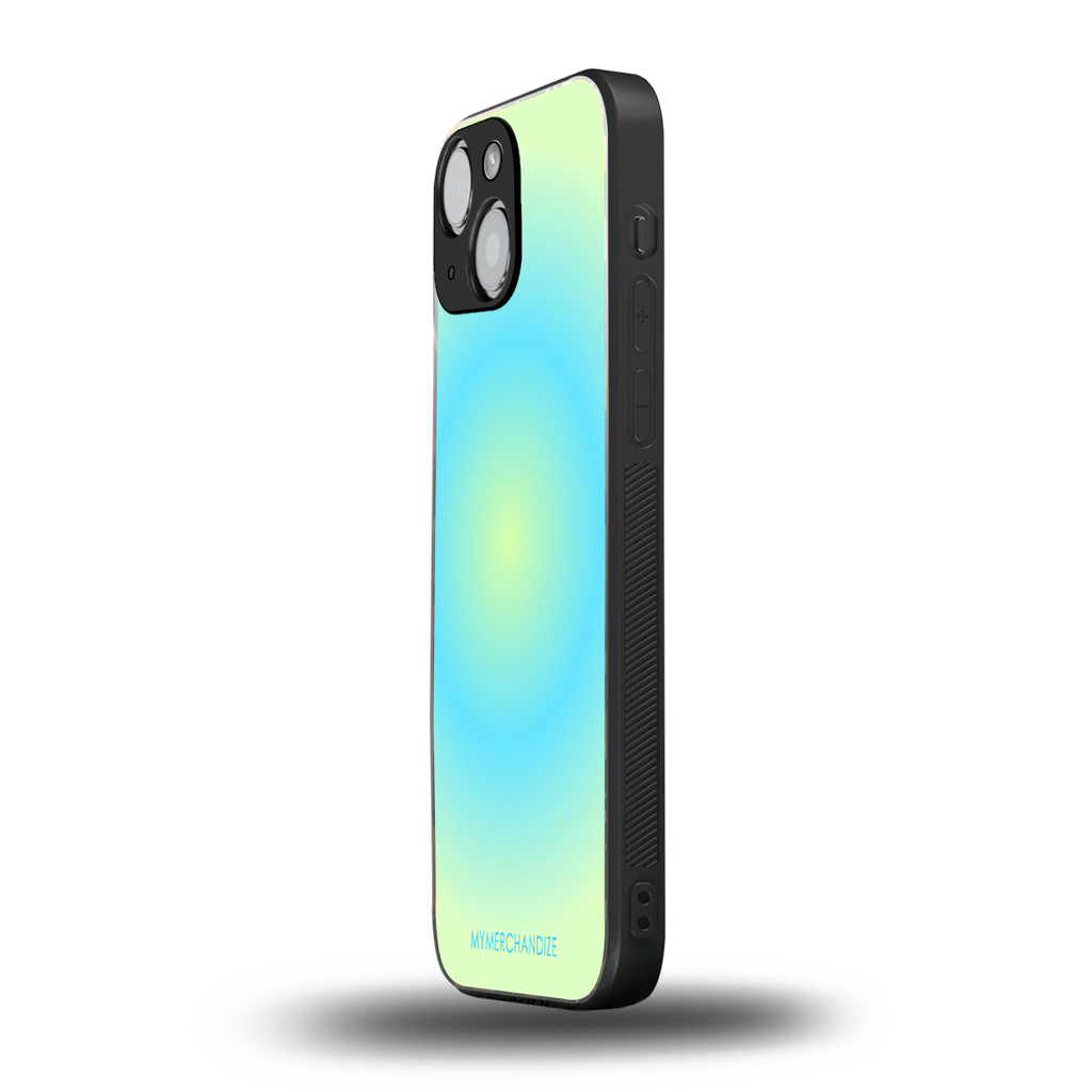 hawaiian breeze back phone cover | glass case for iphone 13 mini