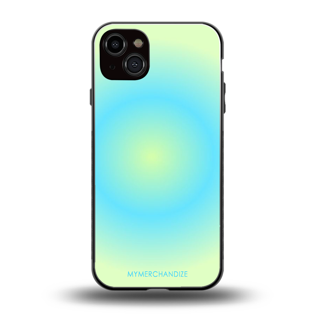 hawaiian breeze back phone cover | glass case for iphone 15 plus