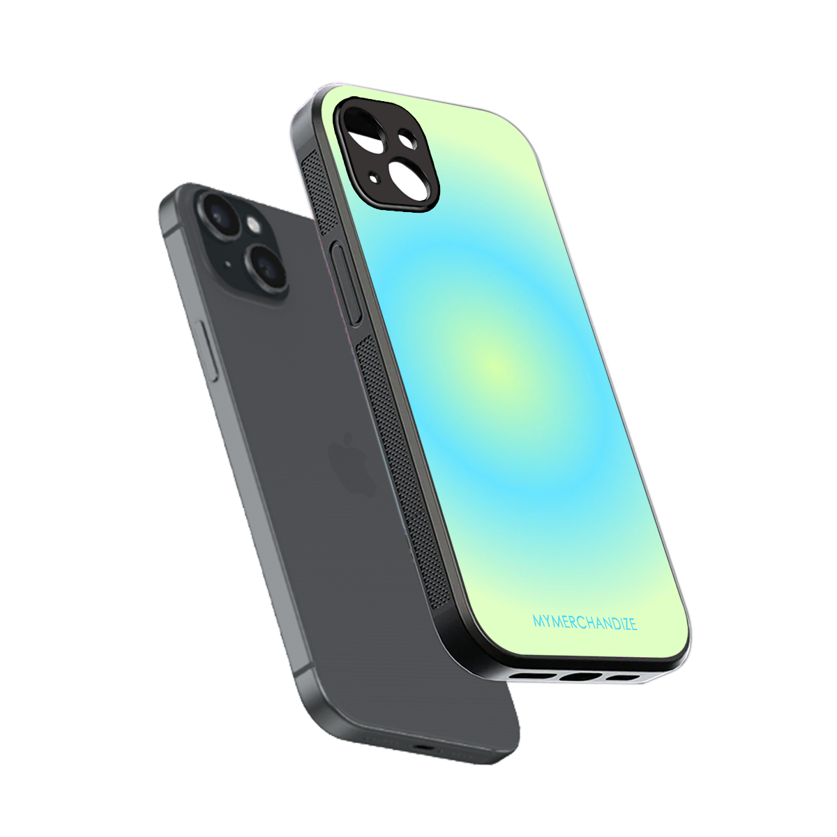 hawaiian breeze back phone cover | glass case for iphone 15 plus