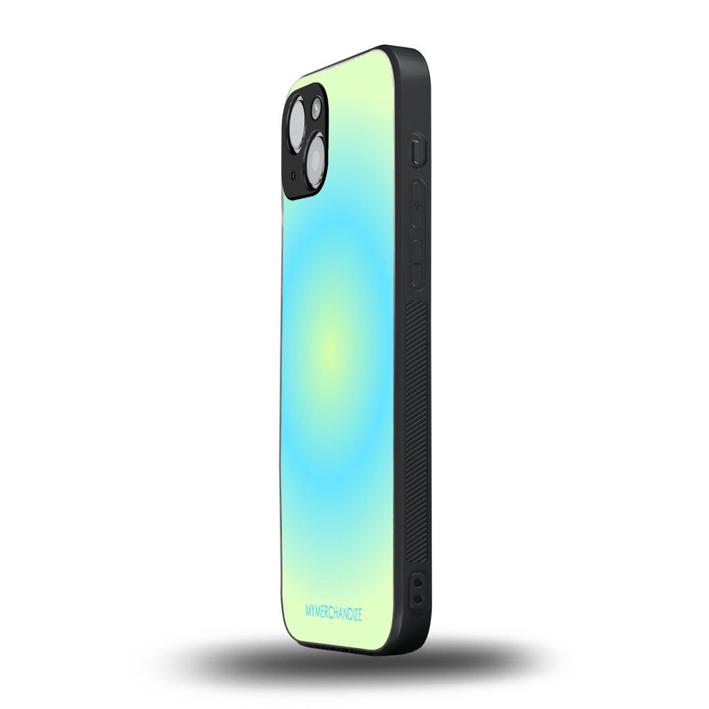 hawaiian breeze back phone cover | glass case for iphone 15 plus