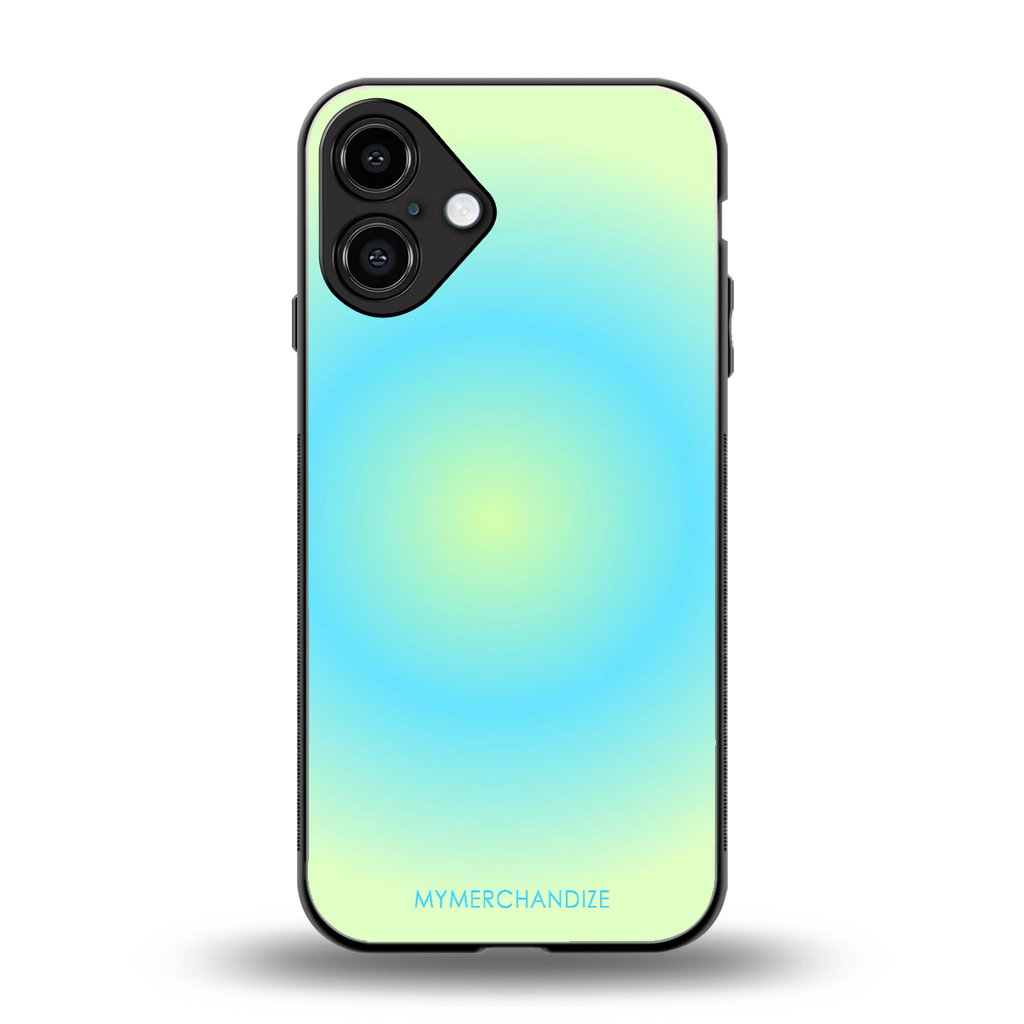 hawaiian breeze back phone cover | glass case for iphone 16 plus