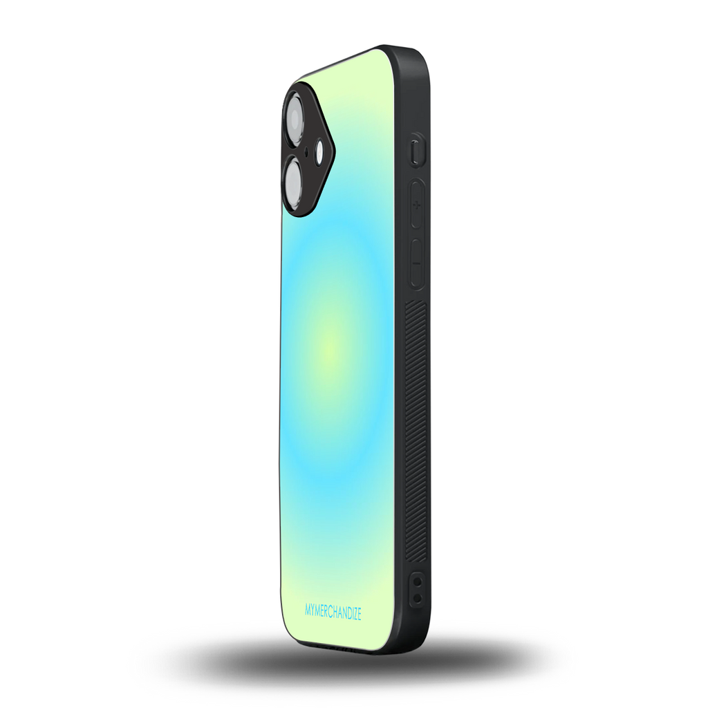 hawaiian breeze back phone cover | glass case for iphone 16 plus
