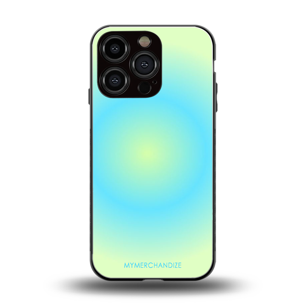 hawaiian breeze back phone cover | glass case for iphone 16 pro