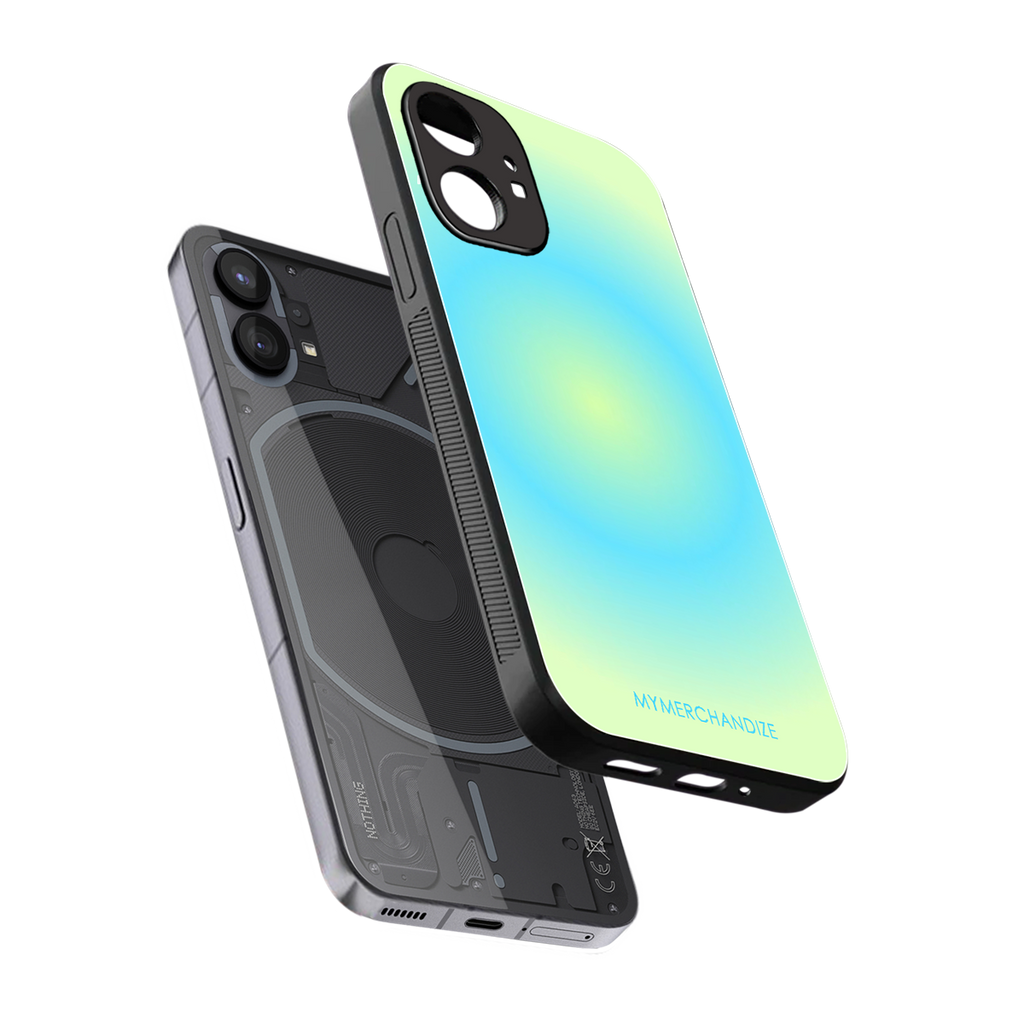 hawaiian breeze back phone cover | glass case for nothing phone 1