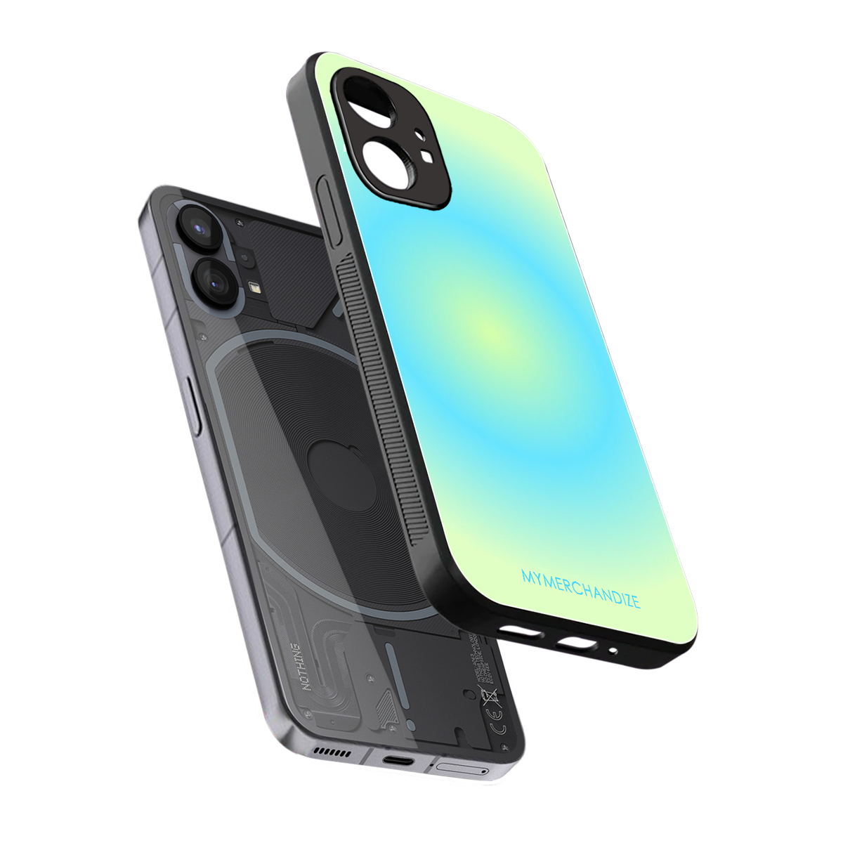 hawaiian breeze back phone cover | glass case for nothing phone 1