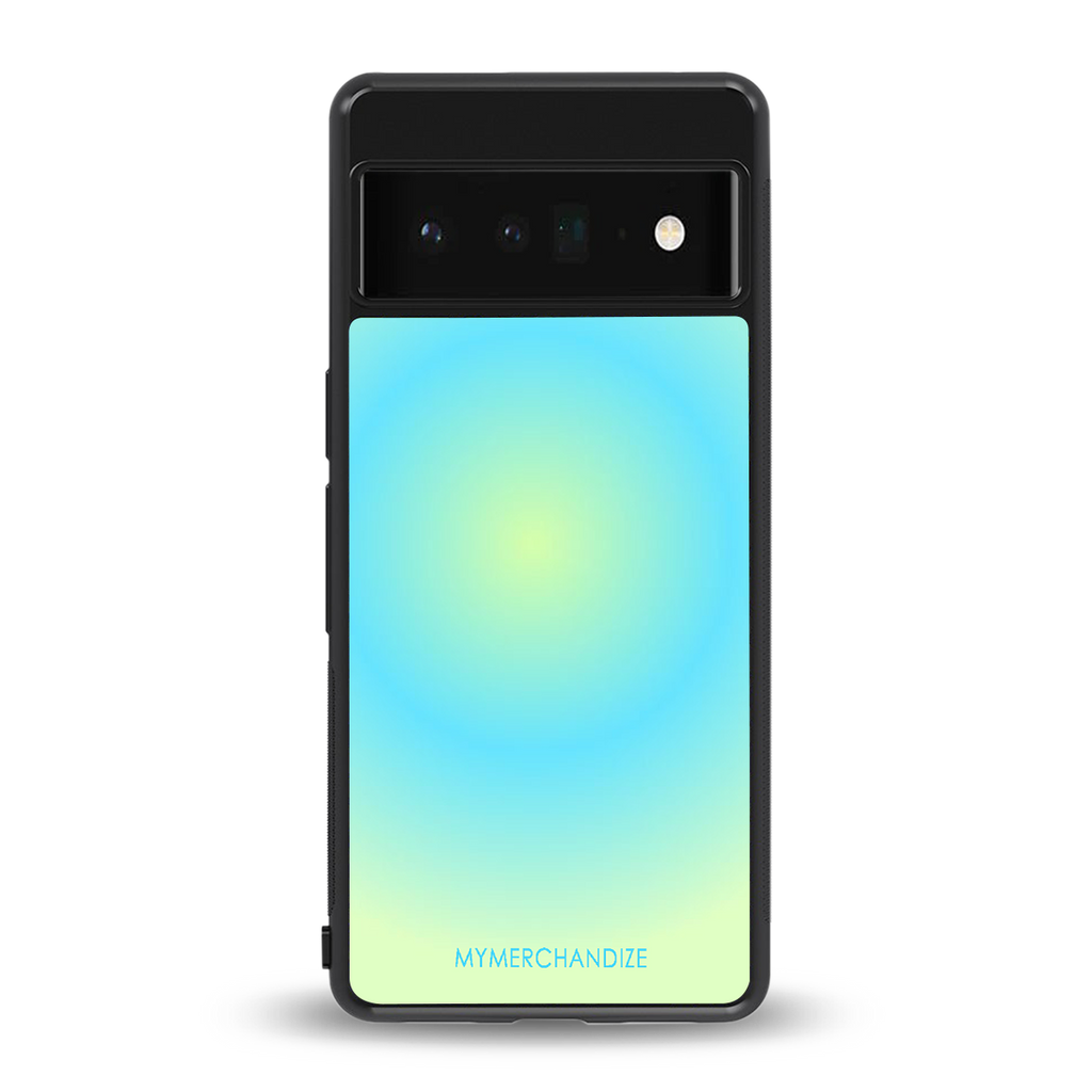 hawaiian breeze back phone cover | glass case for google pixel 6 pro