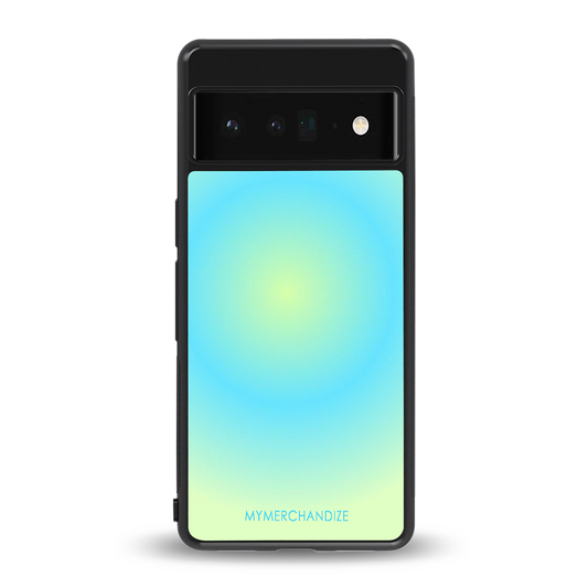 hawaiian breeze back phone cover | glass case for google pixel 6 pro