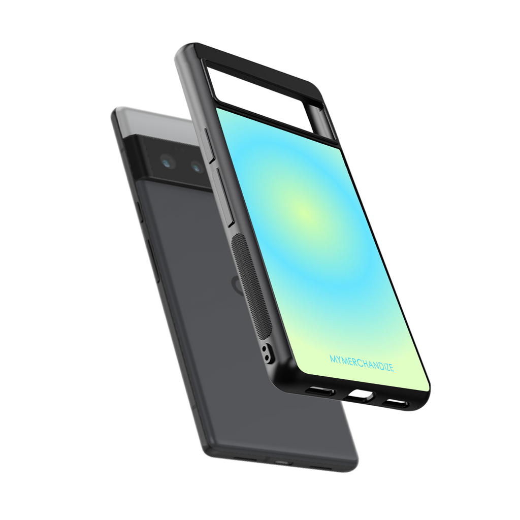 hawaiian breeze back phone cover | glass case for google pixel 6 pro